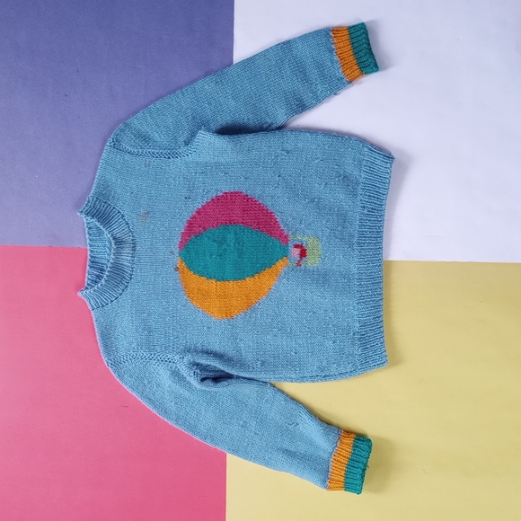 Vintage Handmade Hot Weather Balloon Sweater Jacket